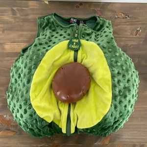 Halloween Avocado Costume 24 Months Baby Unisex Infant Green Going Wild